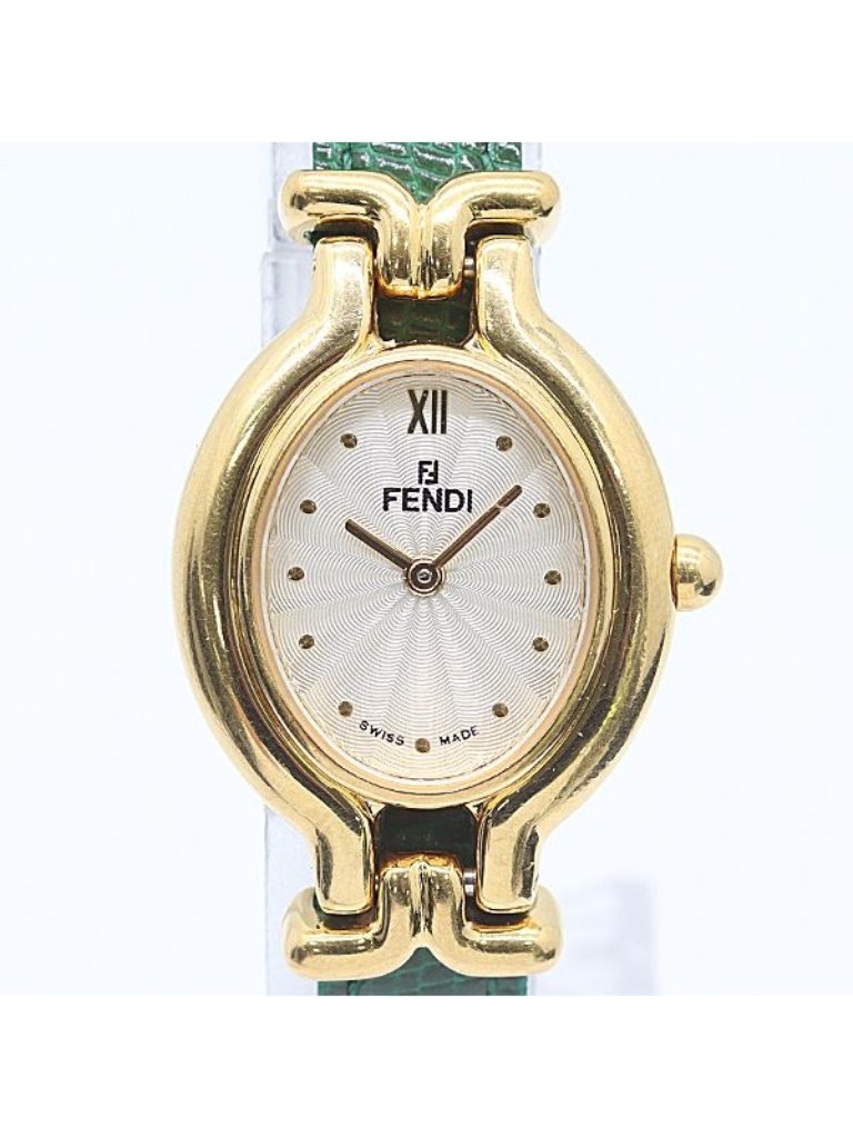 Fendi Box Replacement With Chameleon Quartz Silver Dial Watch
